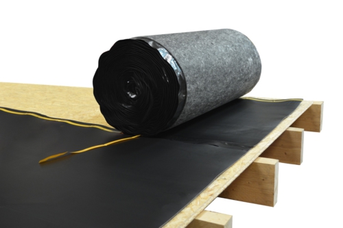 insulWood sous-couche acoustique pour plancher bois en rouleau pour une pose facile et rapide